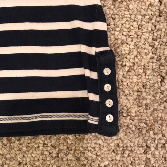 Abercrombie Kids Navy and White Tee Shirt - Picture 2 of 4